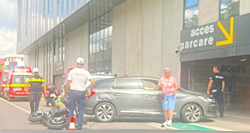 Accident grav langa Arena Pitesti