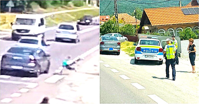 Accident grav pe DN7 Pieton lovit de masina