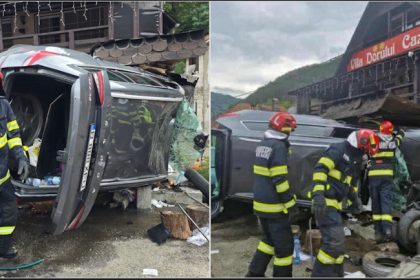 Accident grav pe Valea Oltului A intrat cu masina intr o