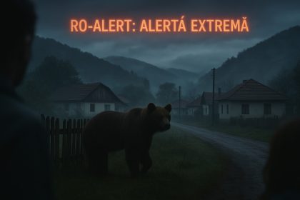 Alerta in Arges Urs periculos umbla liber