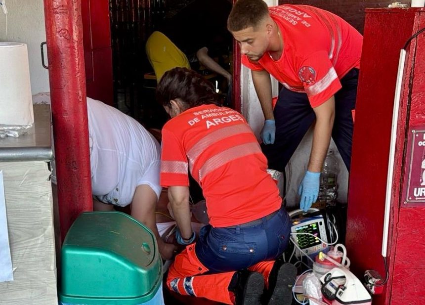 Arges Barbat electrocutat gasit in stare grava