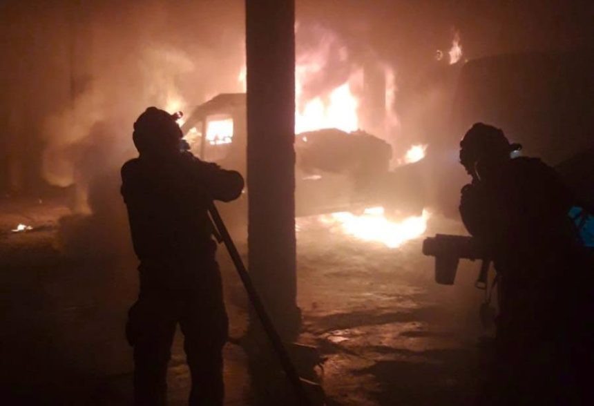 Arges Duba in flacari