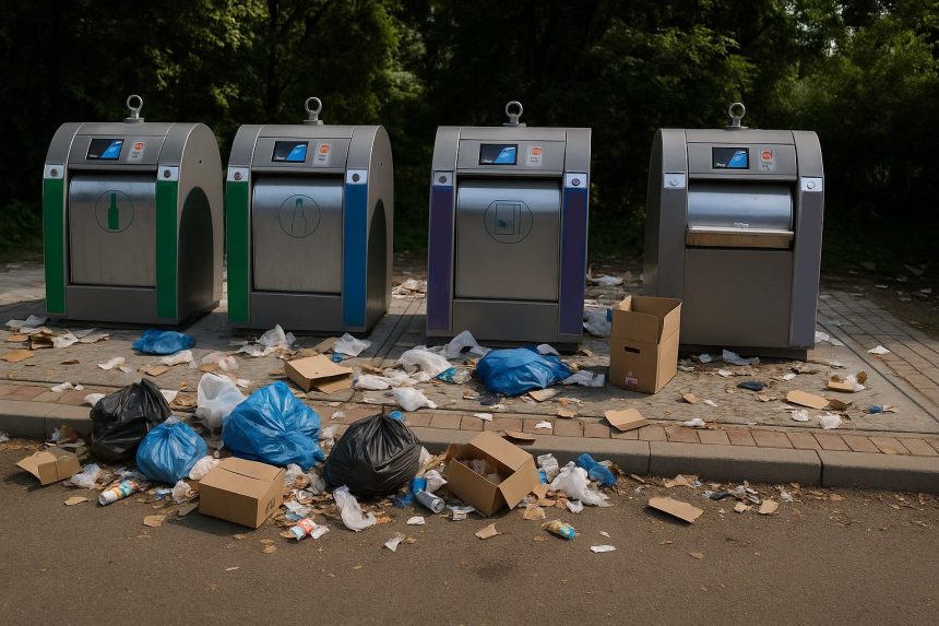 Atentie la aruncarea gunoiului Risti plangere penala