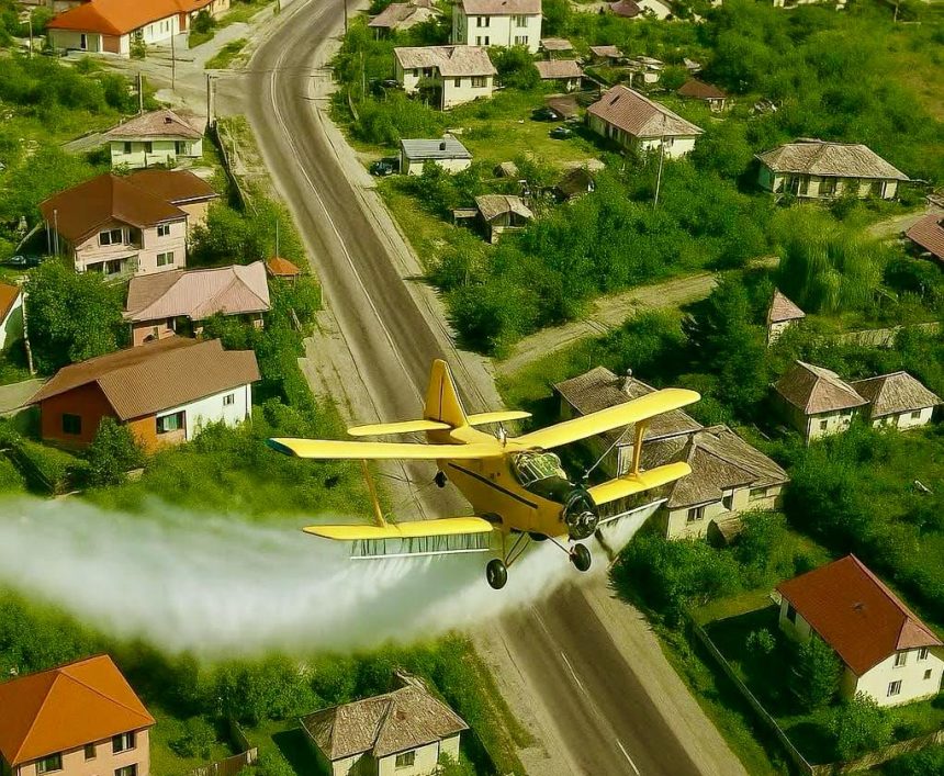 Campanie de dezinsectie intr o comuna importanta din Arges