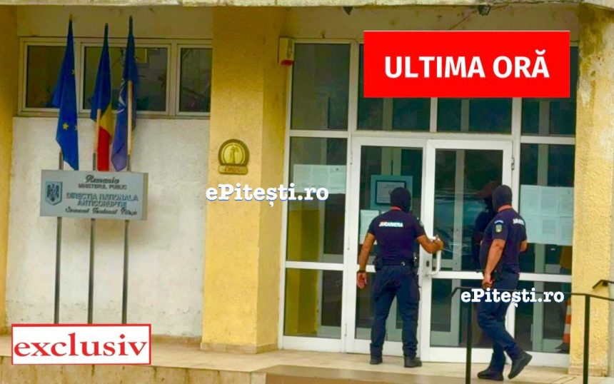 DNA OFFICIAL Lovitura de 93 mil EUR la Pitesti
