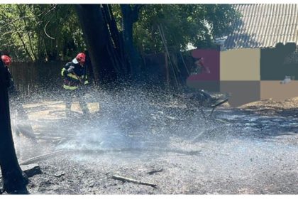 Incendii succesive in Arges Pompierii intervin constant