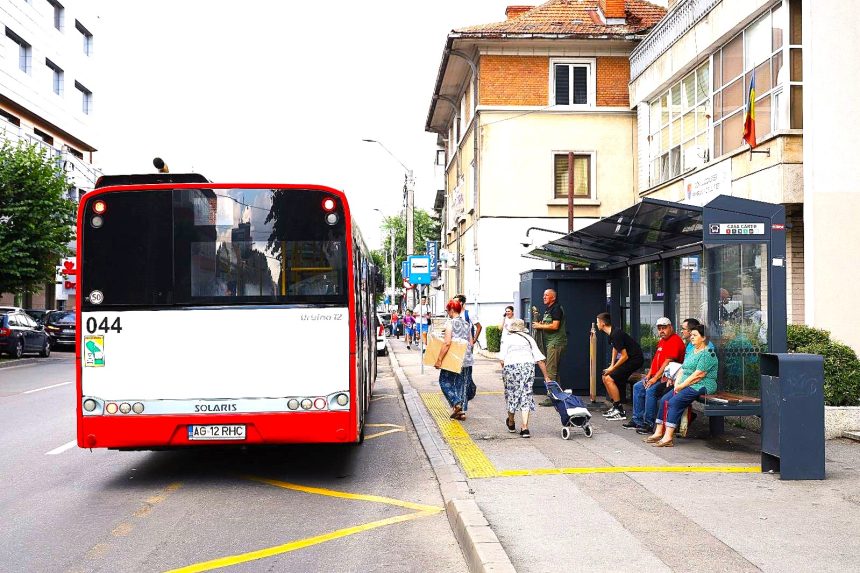 Piteshti Statiile Publitrans s au transformat