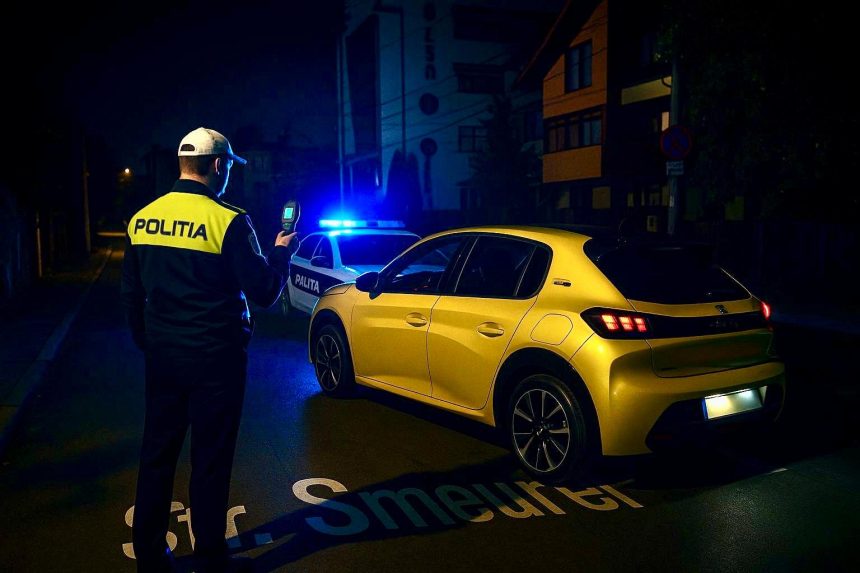 Sofer in Pitesti aproape de coma alcoolica