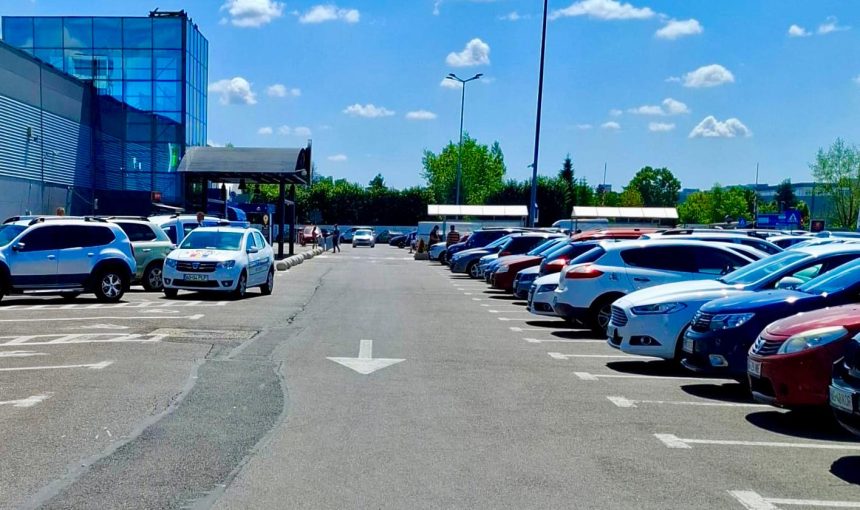 tupeu scandalos la auchan parcari ilegale pe locuri de handicap