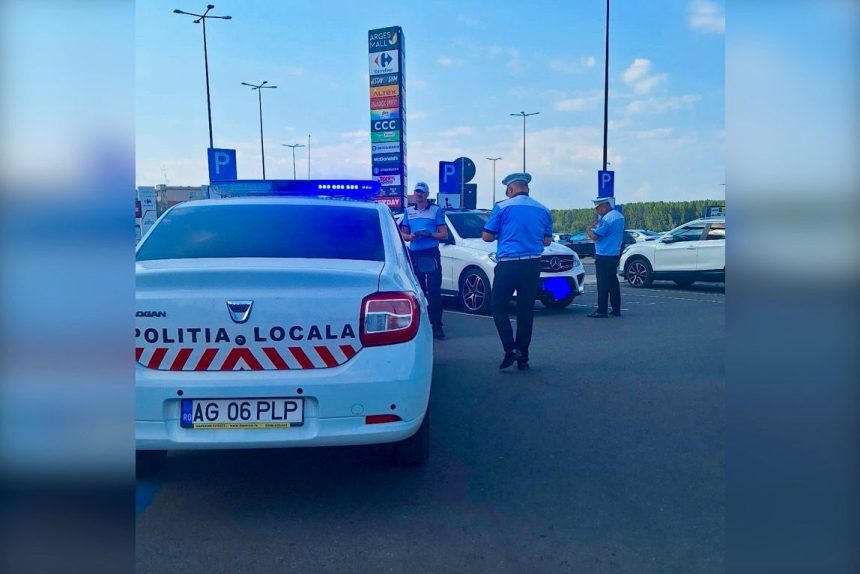 A fost jale in Pitesti Amendi de peste 100000 lei