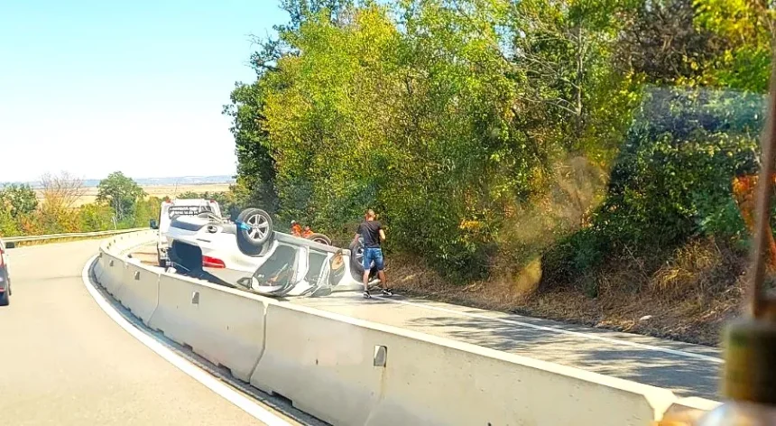 Alert de tiri Accident grav BMW X6 pe DN65