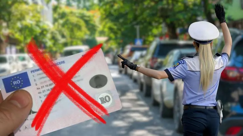 Nu platesti amenda Perdi permisul 2 ani