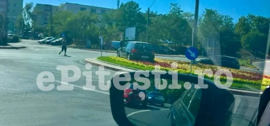 Piteshti Calar e pe sensul giratoriu