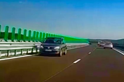 Video socant A fost suprins pe contrasens