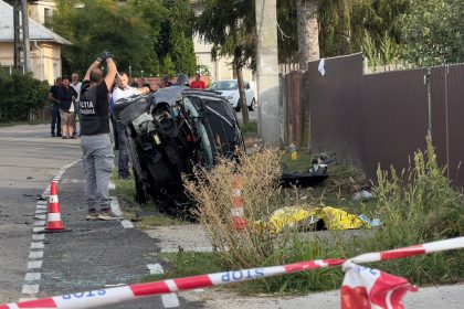Accident dramatic la Budeasa Un sofer a decedat