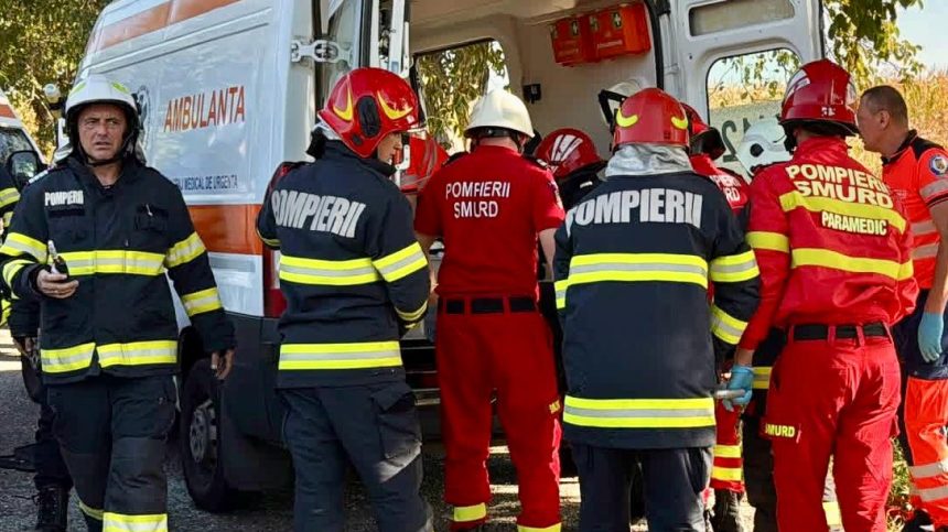 Accident dramatic la Budeasa Un sofer a murit