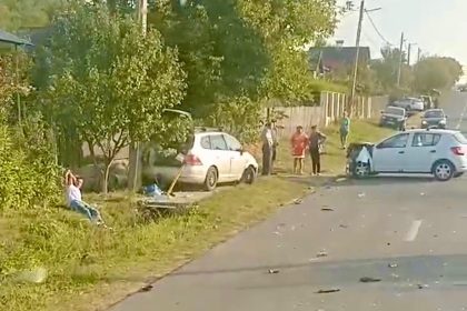 Accident grav pe DN73D Davideti 3 maini implicate