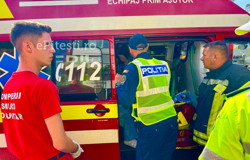 Accident in Arges sofer beat a intrat pe contrasens
