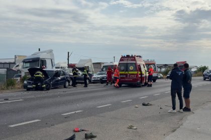 Arges Acident serios lang Fan Courier comuna Albota