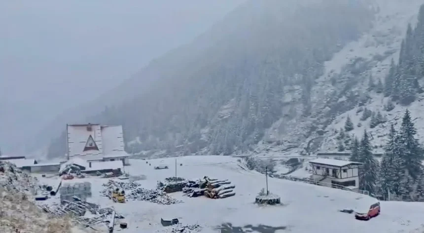 Arges Ger intens si ceata densa