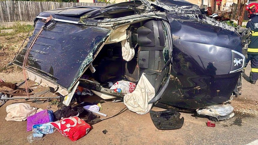 Cum a avut loc accidentul grav de la iesirea din Pitesti