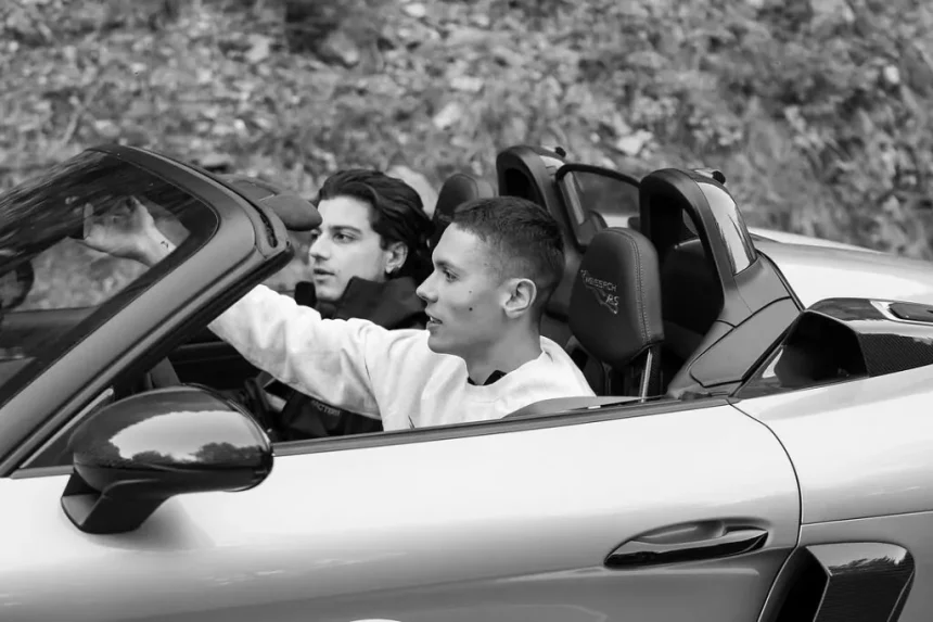 David Popovici a facut spectacol pe Transfagarasan cu