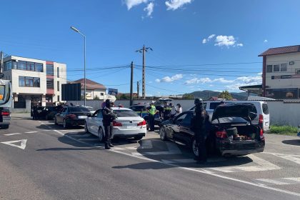 Interventie in forta pe DN7 Pitesti Sibiu Mascatii cu