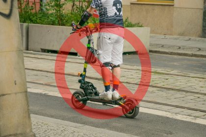 Interzis trotinete electrice Sanctiuni severe