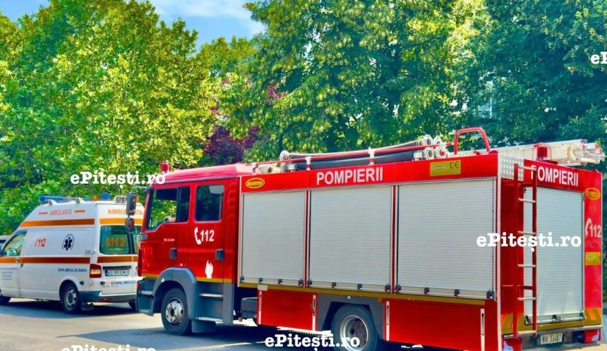 Panica la o pizzerie din Pitesti A luat foc