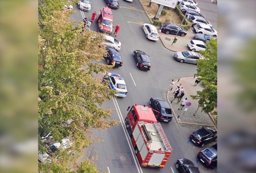 Piteshti Accident in centru acum