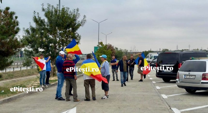 Protest Ameninta sa blocheze Autostrada cu