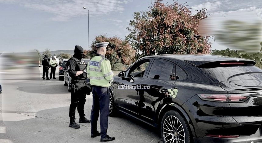 Sofer de 19 ani show riscant pe strazile Mioveni