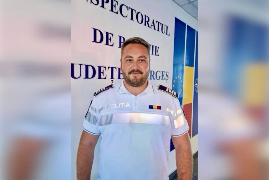 Un polist rutier din Arges un exemplu de curaj