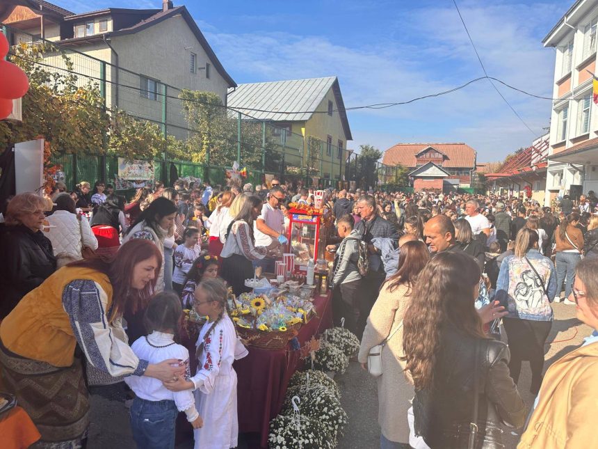 A fost nebunie la Scoala nr 4 Traian din Pitesti