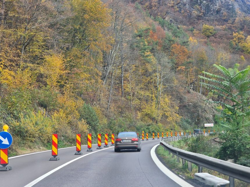 Circulatie ingreunata pe DN 7 Restricii in Arges