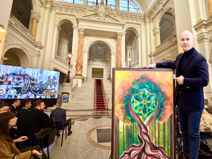 Culorile lui Alex Jigman expuse in justitia romaneasca