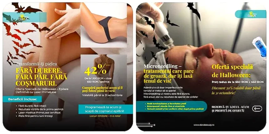 Dara Beauty Pitesti lanseaza oferte exclusive Pana la 42