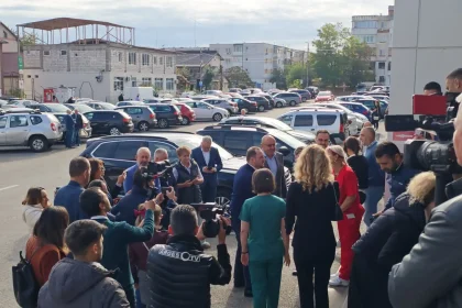 Ministrul vizita rapida la Spitalul de Pediatrie