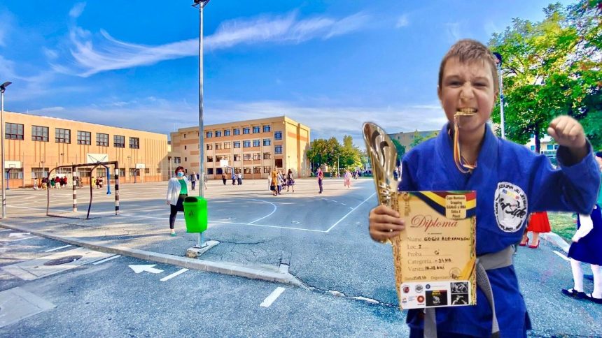 Un vicecampion european format la Scoala Matei Basarab