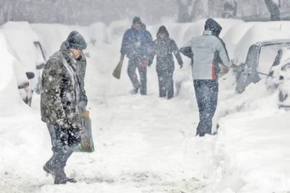 Un vortex polar afecteaza Europa Iarna timpurie in Romania