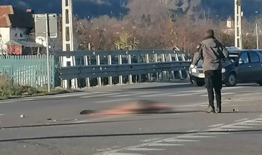 Accident grav langa Pitesti Persoana resuscitata