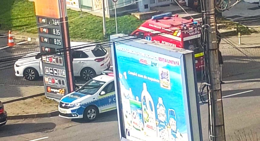 Accident in Pitesti Biciclist accidentat de o masina