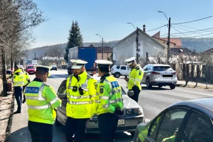 Arges Disputa cu polististii la volan