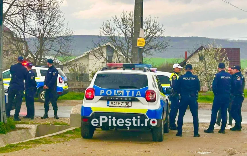 Arges Razii mari pe drumuri