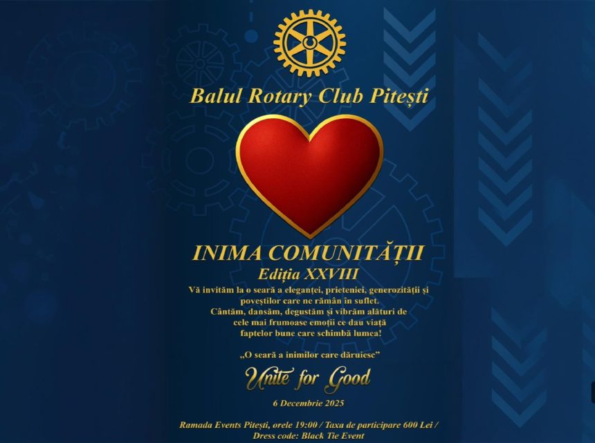 Balul Rotary Club Pitesti Evenimentul anului 2025