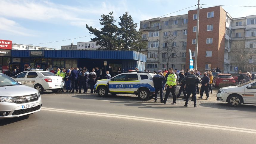Conflict monstru in Pitesti