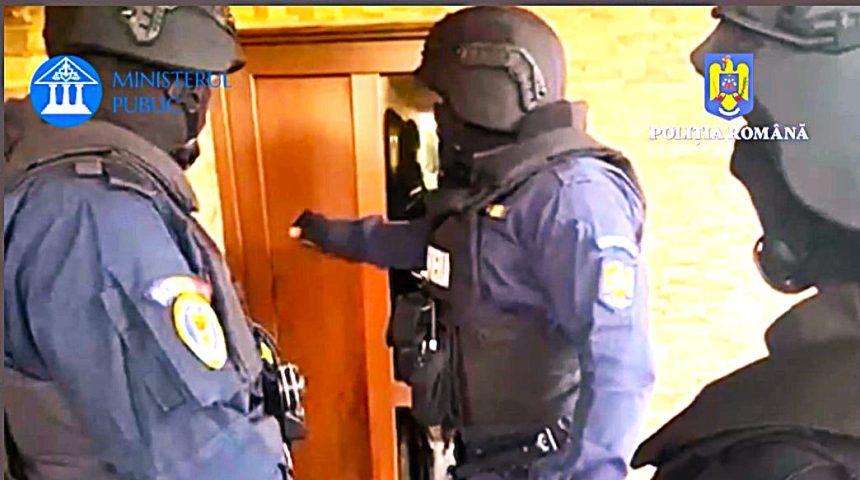 DIICOT Pitesti operatiune rapida Relea de traficanti