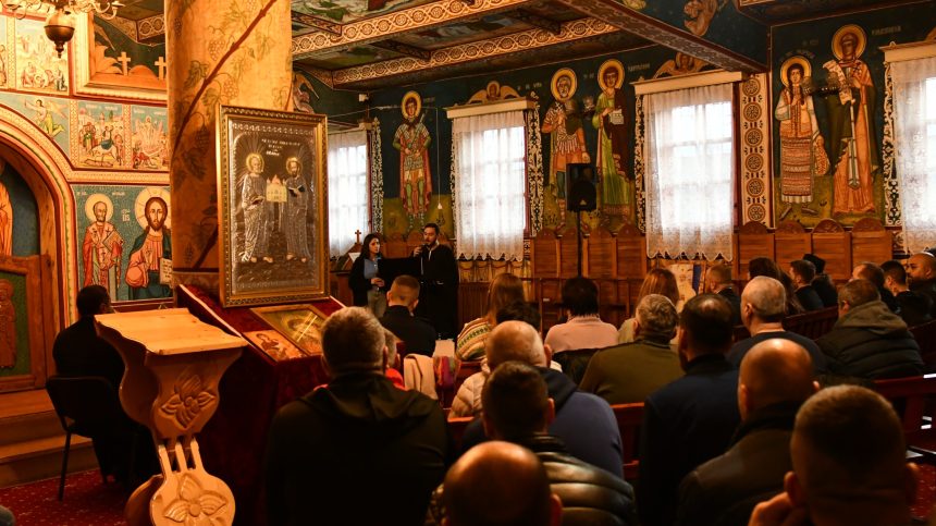 Emotie rara in Biserica Penitenciarului Mioveni