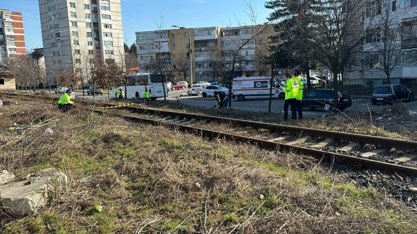 Exclusiv Pitesti Barbat decedat lovit de tren aproape de CNCD