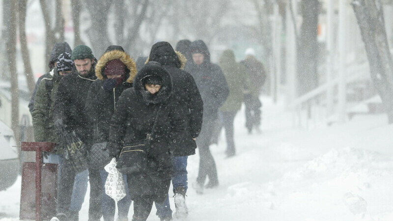 Fenomen rar anuntat Iarna de cosmar in Romania